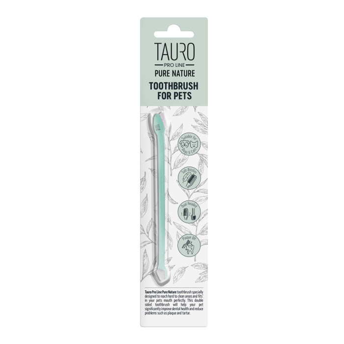 TAURO PRO LINE PURE NATURE Pet Toothbrush 