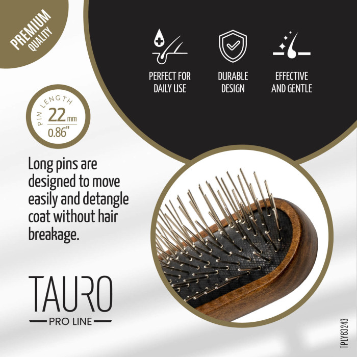 TAURO PRO LINE Brush massage oblong 