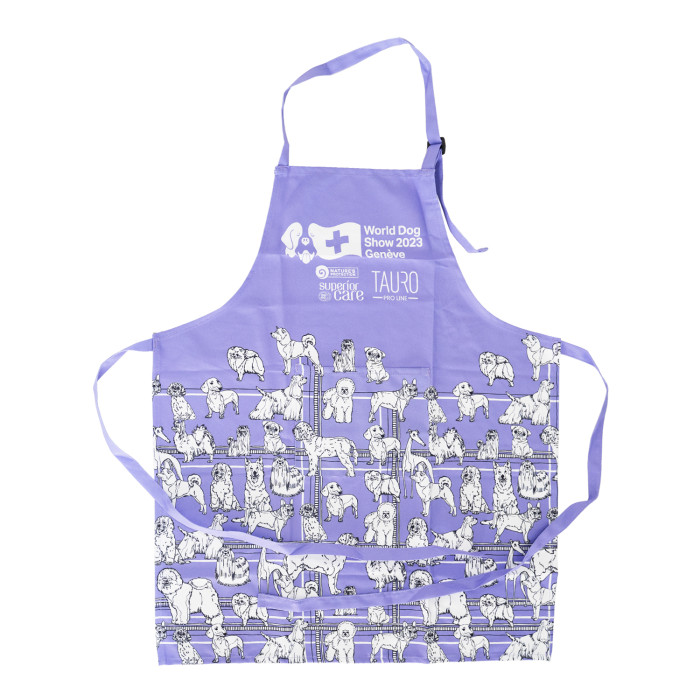 WORLD DOG SHOW apron for groomers, waterproof 