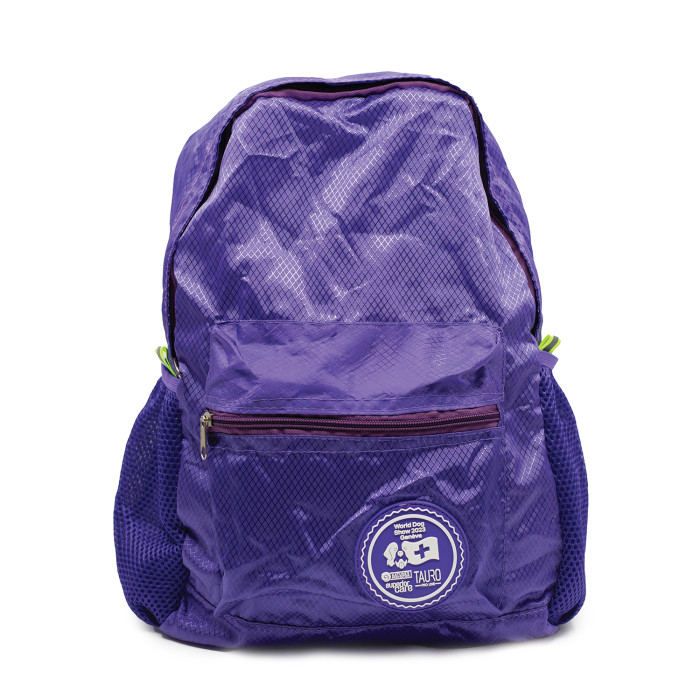 WORLD DOG SHOW foldable backpack 