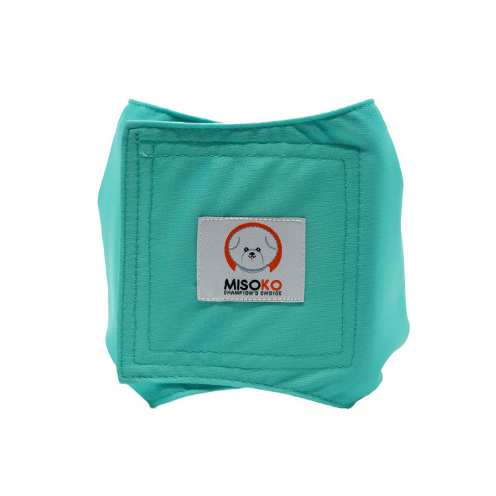 MISOKO reusable diaper set for male dogs, Treasure 