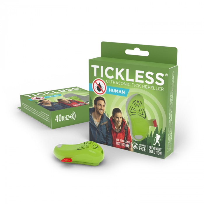 TICKLESS Ultrasonic tick and flea repeller Tickless Human 