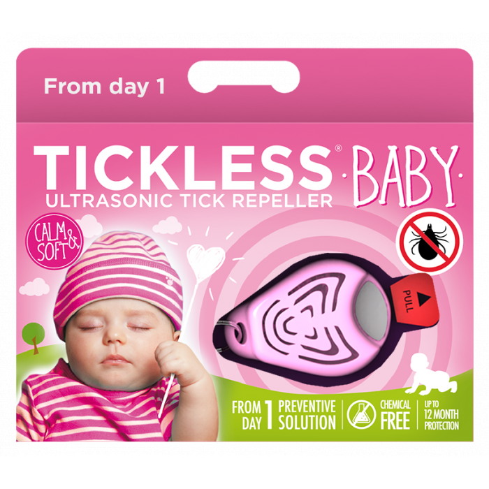 TICKLESS Ultrasonic tick and flea repeller Tickless Baby 