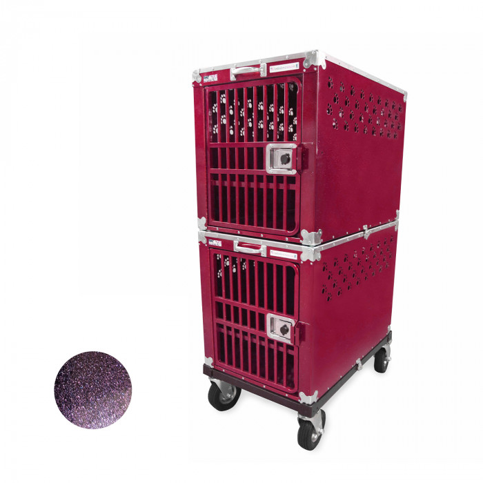HYDROGROOM 300 Crate, double cage for animals 
