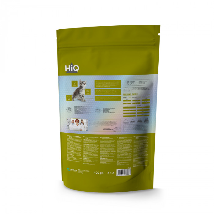 HIQ dry food for kittens with poultry 