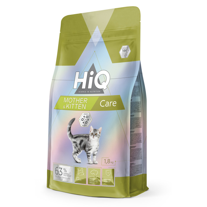 HIQ dry food for kittens with poultry 