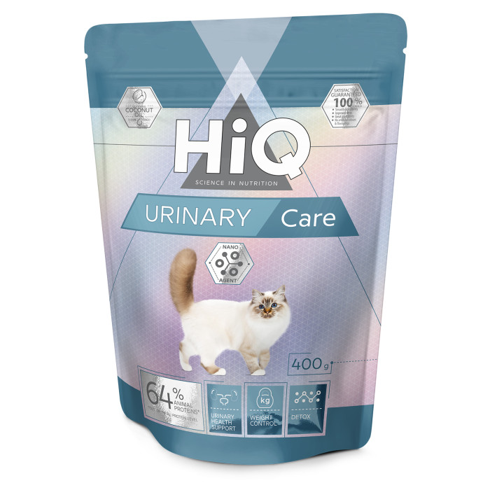 HIQ dry dietetic food for adult cats with poultry 