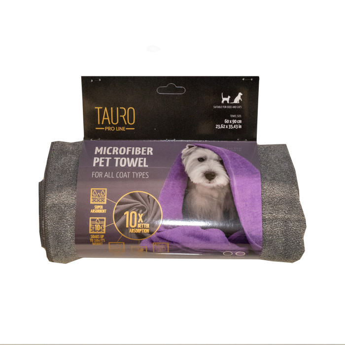 TAURO PRO LINE microfiber towel for pets 