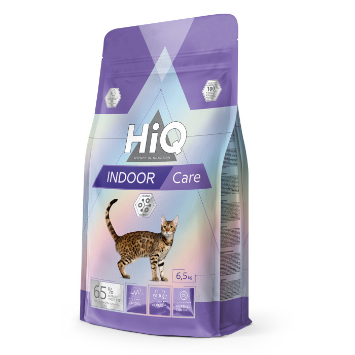 HIQ dry food for adult cats with poultry 