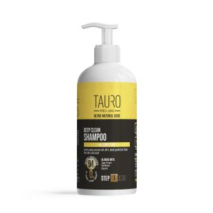 TAURO PRO LINE Ultra Natural Care deep clean shampoo for dogs and cats  skin and coat 1000 ml