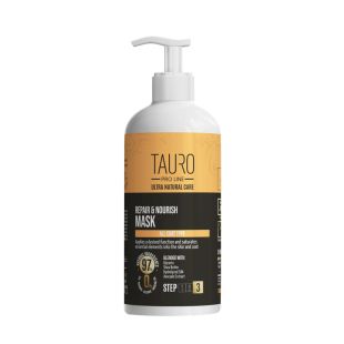 TAURO PRO LINE Ultra Natural Care repair and nourish mask for dogs and cats skin and coat 1000 ml