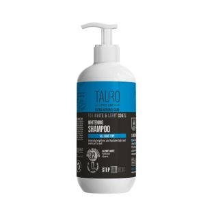 TAURO PRO LINE Ultra Natural Care whitening shampoo for dogs and cats with white and light coat 400 ml