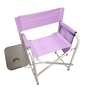 WORLD DOG SHOW folding chair with table and aluminum legs 57x49x78 cm
