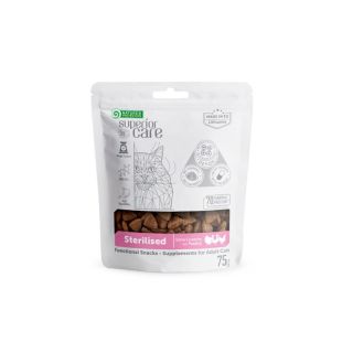 NATURE'S PROTECTION SUPERIOR CARE complementary feed - snacks with poultry for adult sterilised cat 75 g