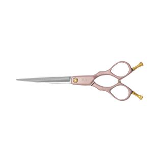 TAURO PRO LINE cutting scissors, for the right-handed 15cm, stainless steel, pink