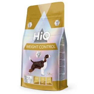 HIQ dry food for adult dogs of all breeds for weight control 1.8 kg