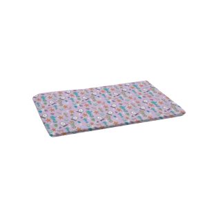 MISOKO reusable pad for pets, 2 pcs. with seahorses, pink colour, 70x80 cm