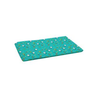 MISOKO reusable pad for pets, 2 psc. with rockets, mint colour, 70x80 cm