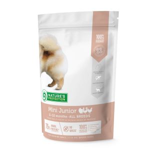NATURE'S PROTECTION dry food for junior small breed dogs with poultry 500 g