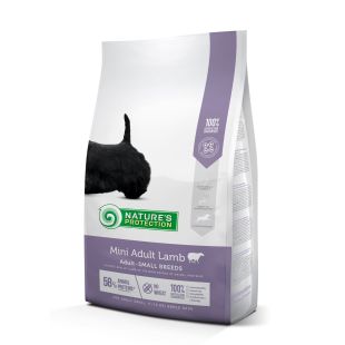 NATURE'S PROTECTION dry food for adult small breed dogs with lamb 2 kg