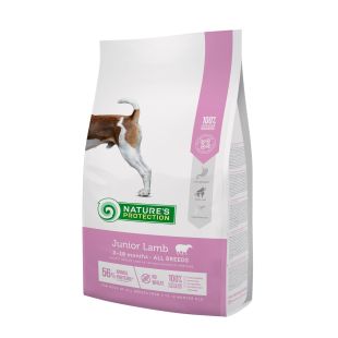NATURE'S PROTECTION dry food for junior all breed dogs with lamb 2 kg