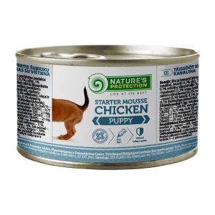 NATURE'S PROTECTION canned pet food for junior dogs with chicken 200 g