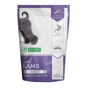 NATURE'S PROTECTION canned pet food for adult dogs with lamb 100 g