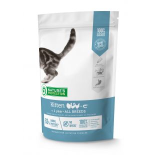 NATURE'S PROTECTION dry food for kittens with poultry and krill 400 g