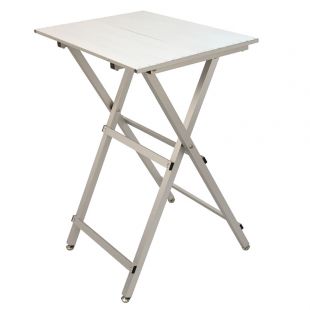 SHERNBAO Easy-folding aluminum table Silver