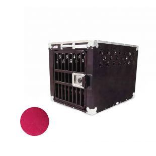 HYDROGROOM 200 Crate gyvūnų narvas viengubas aviečių spalvos