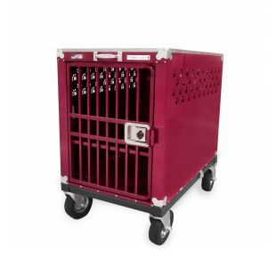 HYDROGROOM 400 Crate, cage for animals Rasberry Sparkle