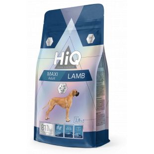 HIQ dry food for adult dogs of large breeds with lamb 2.8 kg
