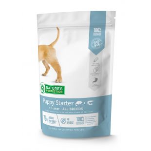 NATURE'S PROTECTION dry food for puppies of all breeds with salmon and krill 500 g