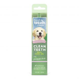 FRESH BREATH Gel for dental care,for junior dogs Green