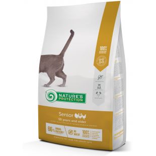NATURE'S PROTECTION dry food for senior cats with poultry 2 kg