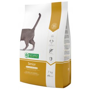 NATURE'S PROTECTION dry food for senior cats with poultry 7 kg