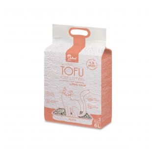 VELVET PAW TOFU наполнитель для кошачьих лотков с ароматом персика, гранулы 1,5 мм, 2,6 кг/6 л