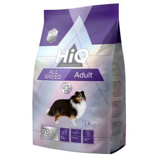 HIQ All Breed Adult, dry food for adult all breed dogs 2.8 kg