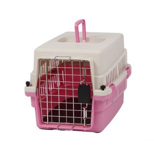 KANING Pet transport box 50x34x32 cm, pink