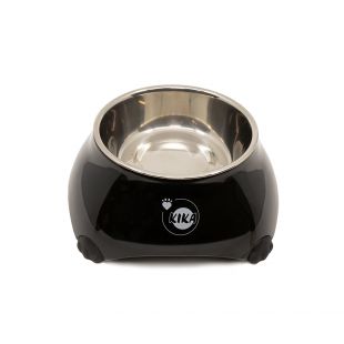 KIKA 4-PAW Bowl for pets black, size L