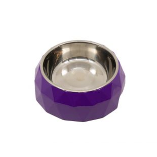 KIKA DIAMOND Bowl for pets purple, size XL