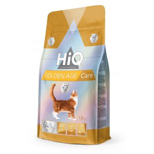 HIQ dry food for senior cats with poultry 1.8 kg