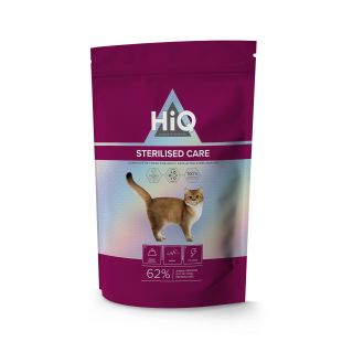 HIQ dry food for adult cats after sterilization 400 g