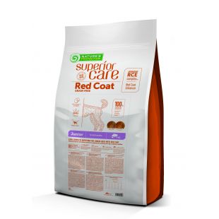 NATURE'S PROTECTION SUPERIOR CARE dry grain free food for junior dogs of small breeds with red coat, with salmon 10 kg