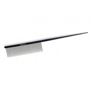 SCHUBERT ZEN ALUMINIUM comb black, 18,3 cm