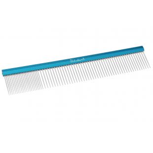 SCHUBERT Zen Aluminium comb size L, blue, 24,5 cm