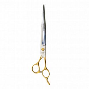 TAURO PRO LINE cutting scissors Janita Plungė line, for the right-handed 20 cm, straight, 440c stainless steel, golden handles