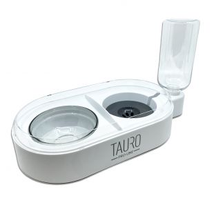 TAURO PRO LINE feeder for pets, drinker and bowl white, 500 ml