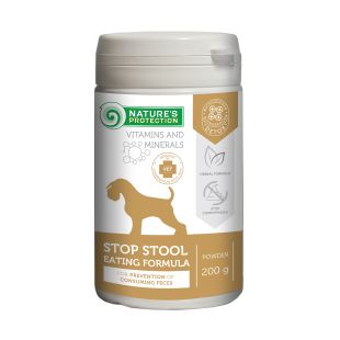 NATURE'S PROTECTION complementary feed for adult dogs for prevention of consuming feces 200 g