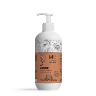 TAURO PRO LINE Pure Nature 5in1, moisturizing coat shampoo for dogs and cats 400 ml